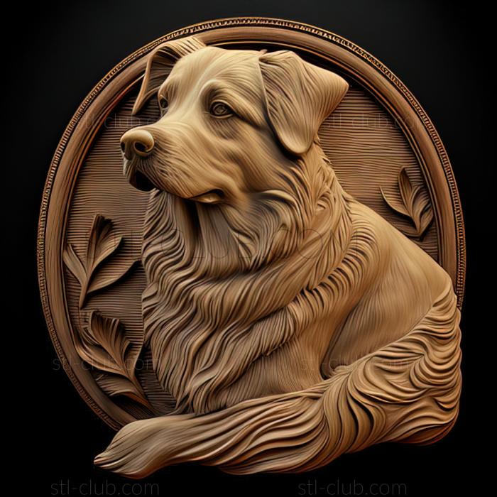 3D model st Basque Shepherd dog (STL)